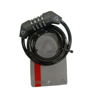 4 DIGIT SPIRAL CABLE LOCK WITHOUT BRACKET
