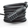 5 DIGIT SPIRAL CABLE LOCK WITH BRACKET