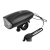 BICYCLE HORN WITH ONE SUPER BRIGHT WHITE LED(USB RECHARGEABLE)