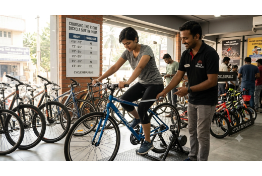 How to Choose the Right Bicycle Size in India