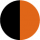 Black with Orange
